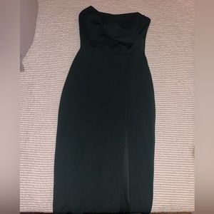Green Windsor midi dress
